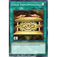 Collector's Rare RA02-EN052 Gold Sarcophagus 1st Edition NM