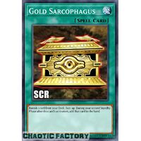 RA02-EN052 Gold Sarcophagus Secret Rare 1st Edition NM