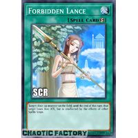 RA02-EN058 Forbidden Lance Secret Rare 1st Edition NM