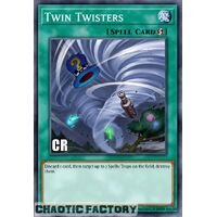 Collector's Rare RA02-EN060 Twin Twisters 1st Edition NM
