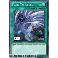 RA02-EN060 Twin Twisters Secret Rare 1st Edition NM