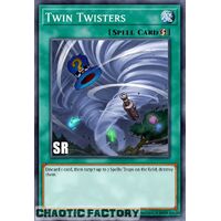 RA02-EN060 Twin Twisters Super Rare 1st Edition NM