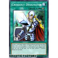 Collector's Rare RA02-EN063 Crossout Designator 1st Edition NM