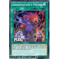 Platinum Secret Rare RA02-EN064 Abomination's Prison 1st Edition NM