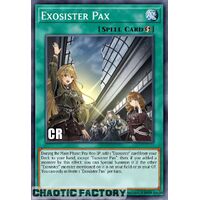 Collector's Rare RA02-EN066 Exosister Pax 1st Edition NM