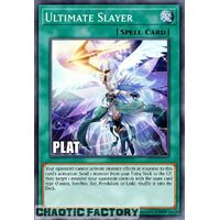 Platinum Secret Rare RA02-EN070 Ultimate Slayer 1st Edition NM