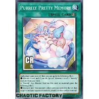 Collector's Rare RA02-EN072 Purrely Pretty Memory 1st Edition NM