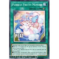 Platinum Secret Rare RA02-EN072 Purrely Pretty Memory 1st Edition NM