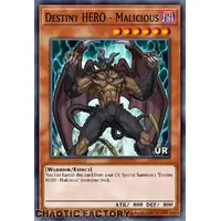 RA03-EN001 Destiny HERO - Malicious Ultra Rare 1st Edition NM