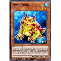 RA03-EN005 Swap Frog Quarter Century Secret Rare 1st Edition NM