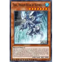 RA03-EN009 Tidal, Dragon Ruler of Waterfalls Platinum Secret Rare 1st Edition NM