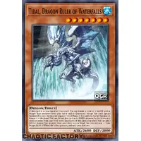 RA03-EN009 Tidal, Dragon Ruler of Waterfalls Quarter Century Secret Rare 1st Edition NM