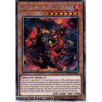 RA03-EN010 Blaster, Dragon Ruler of Infernos Platinum Secret Rare 1st Edition NM