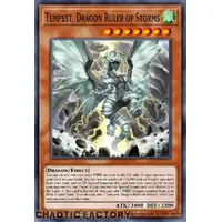 RA03-EN011 Tempest, Dragon Ruler of Storms Super Rare 1st Edition NM