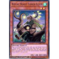 RA03-EN012 Ritual Beast Tamer Elder Ultra Rare 1st Edition NM