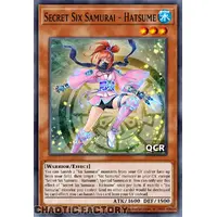 RA03-EN016 Secret Six Samurai - Hatsume Quarter Century Secret Rare 1st Edition NM