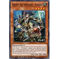 RA03-EN017 Secret Six Samurai - Kizaru Platinum Secret Rare 1st Edition NM