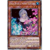 RA03-EN020 Ghost Sister & Spooky Dogwood (alternate artwork) Platinum Secret Rare 1st Edition NM