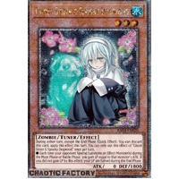 RA03-EN020 Ghost Sister & Spooky Dogwood (alternate artwork) VER 2 Quarter Century Secret Rare 1st Edition NM