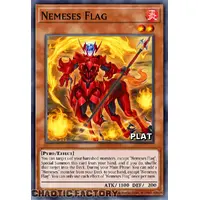 RA03-EN024 Nemeses Flag Platinum Secret Rare 1st Edition NM