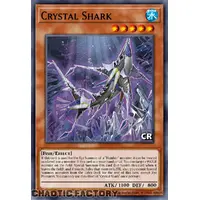 RA03-EN031 Crystal Shark Collector's Rare 1st Edition NM