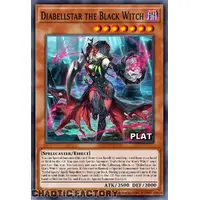 RA03-EN032 Diabellstar the Black Witch Platinum Secret Rare 1st Edition NM