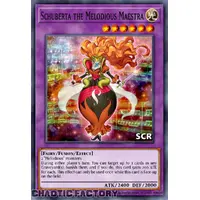 RA03-EN034 Schuberta the Melodious Maestra Secret Rare 1st Edition NM