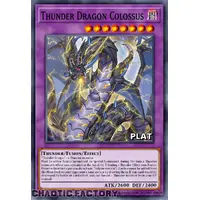 RA03-EN036 Thunder Dragon Colossus Platinum Secret Rare 1st Edition NM