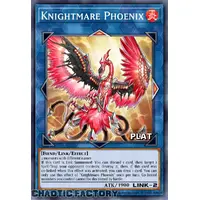 RA03-EN042 Knightmare Phoenix Platinum Secret Rare 1st Edition NM