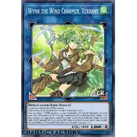 RA03-EN045 Wynn the Wind Charmer, Verdant Collector's Rare 1st Edition NM