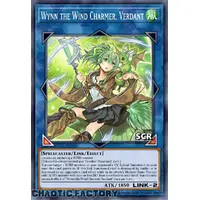 RA03-EN045 Wynn the Wind Charmer, Verdant Secret Rare 1st Edition NM