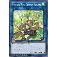 RA03-EN045 Wynn the Wind Charmer, Verdant Ultra Rare 1st Edition NM