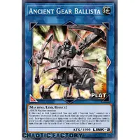 RA03-EN046 Ancient Gear Ballista Platinum Secret Rare 1st Edition NM