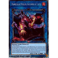 RA03-EN050 Promethean Princess, Bestower of Flames Platinum Secret Rare 1st Edition NM