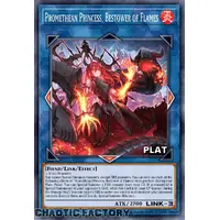 RA03-EN050 Promethean Princess, Bestower of Flames Platinum Secret Rare 1st Edition NM