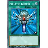 RA03-EN052 Monster Reborn Collector's Rare 1st Edition NM