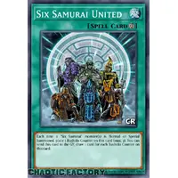 RA03-EN054 Six Samurai United Collector's Rare 1st Edition NM