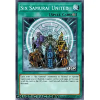 RA03-EN054 Six Samurai United Quarter Century Secret Rare 1st Edition NM