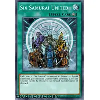 RA03-EN054 Six Samurai United Super Rare 1st Edition NM