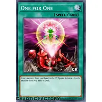 RA03-EN056 One for One Collector's Rare 1st Edition NM