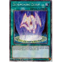 RA03-EN057 Summoning Curse Platinum Secret Rare 1st Edition NM