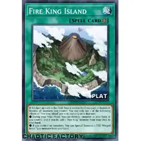 RA03-EN059 Fire King Island Platinum Secret Rare 1st Edition NM