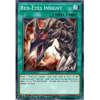 RA03-EN061 Red-Eyes Insight Platinum Secret Rare 1st Edition NM