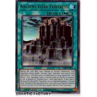 RA03-EN062 Ancient Gear Fortress Ultra Rare 1st Edition NM