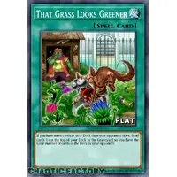 RA03-EN063 That Grass Looks Greener Platinum Secret Rare 1st Edition NM