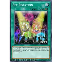 RA03-EN065 Set Rotation Platinum Secret Rare 1st Edition NM