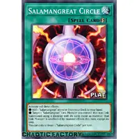 RA03-EN066 Salamangreat Circle Platinum Secret Rare 1st Edition NM