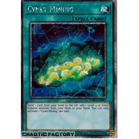 RA03-EN067 Cynet Mining Platinum Secret Rare 1st Edition NM