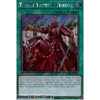 RA03-EN072 Triple Tactics Thrust Platinum Secret Rare 1st Edition NM