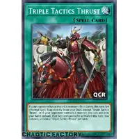 RA03-EN072 Triple Tactics Thrust Quarter Century Secret Rare 1st Edition NM